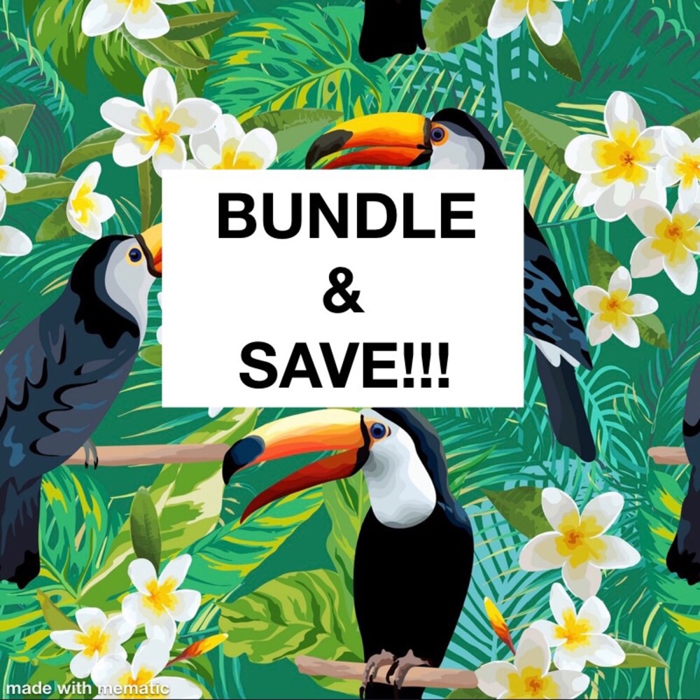Bundle & Save!!! 2 items + for a special offer 💞